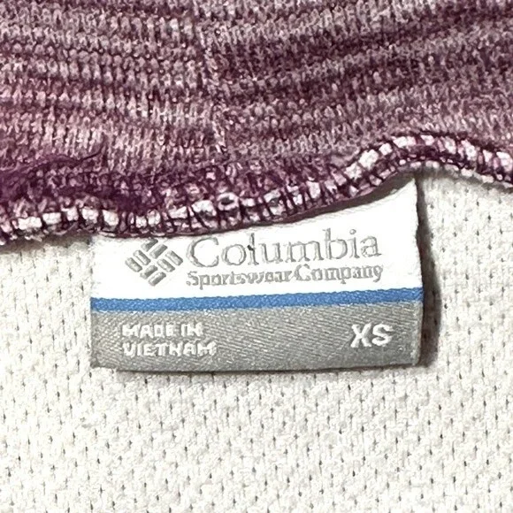 Columbia Heathered Purple Cowl Neck Sweater
Size XS - Picture 2 of 8